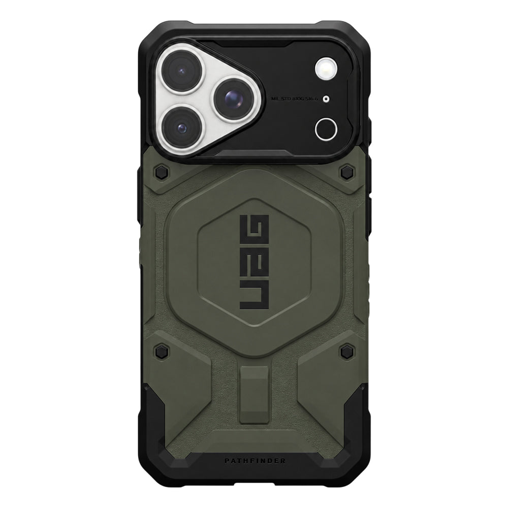 Husă UAG Pathfinder MagSafe pentru iPhone 18 Pro Max / 17 Pro Max – verde măsliniu – imagine 1 din 7