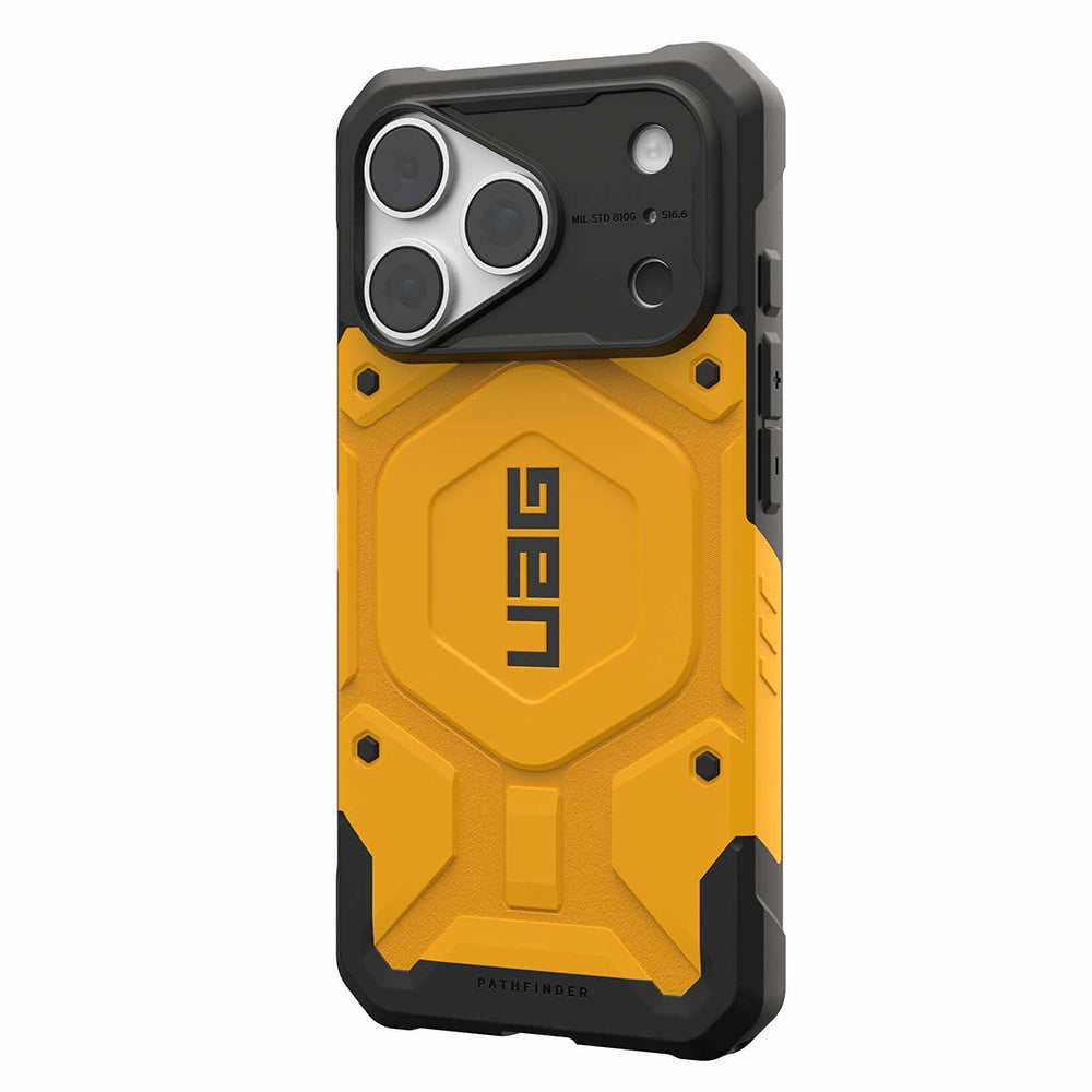 Husă UAG Pathfinder Heritage Yellow pentru iPhone 18 Pro Max / 17 Pro Max – design rugged galben Heritage, imagine 3 din 7