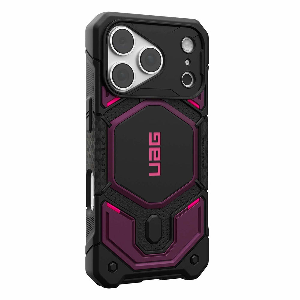 Husă UAG Monarch Pro MagSafe pentru iPhone 18 Pro / 17 Pro – Deep Purple Synth – imagine 4 din 7