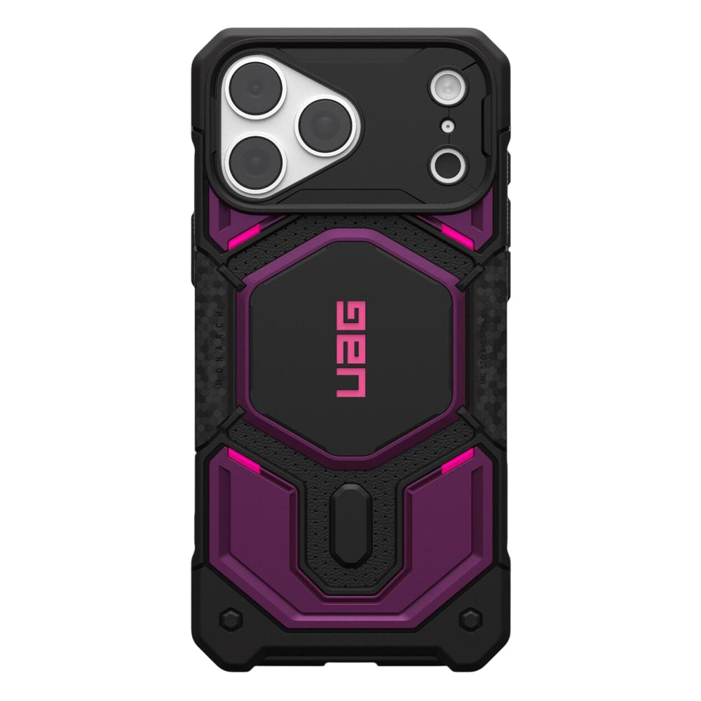 Husă UAG Monarch Pro MagSafe pentru iPhone 18 Pro / 17 Pro – Deep Purple Synth – imagine 1 din 7