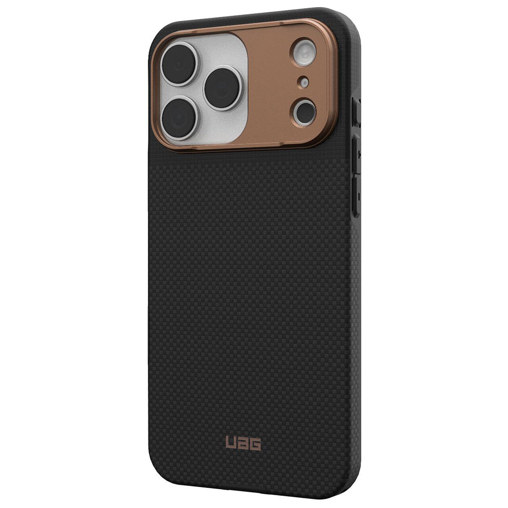 Husă UAG Fibr Armr Graphite / Bronze – iPhone 17 Pro Max, imagine 2 din 7