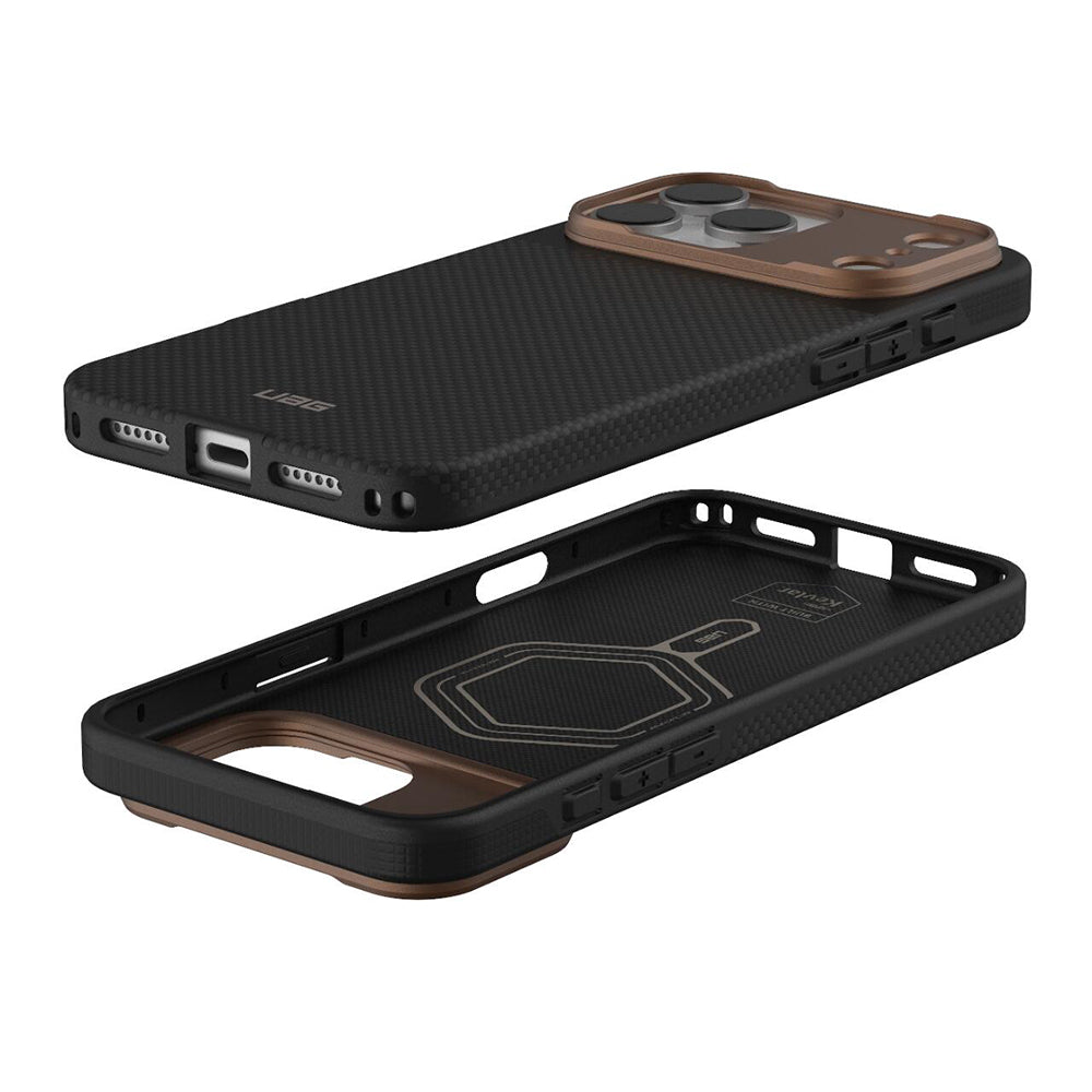 Husă UAG Fibr Armr Graphite / Bronze – iPhone 17 Pro Max, imagine 6 din 7