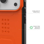 Husă UAG Civilian MagSafe pentru iPhone 18 Pro / 17 Pro – portocaliu – imagine 6 din 7