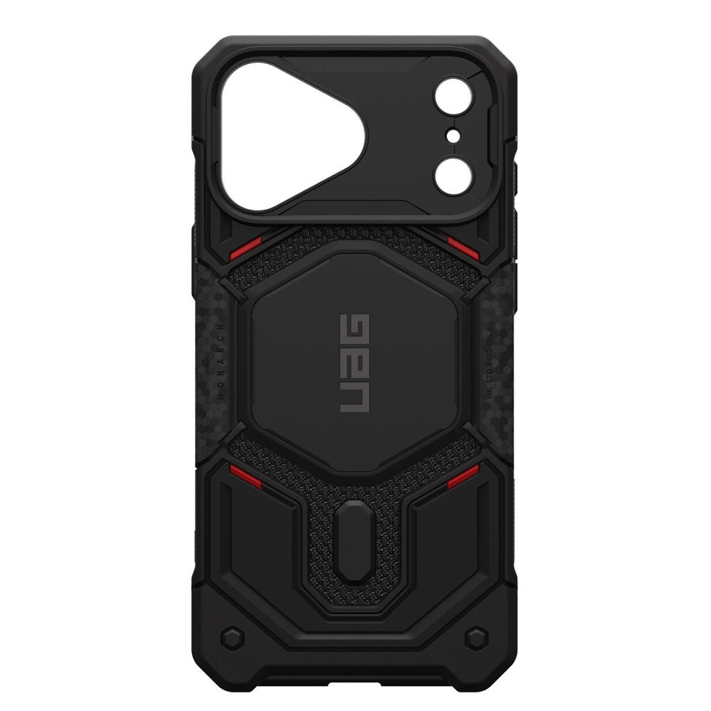 Husă UAG Monarch Pro MagSafe Kevlar Black pentru iPhone 18 Pro Max / 17 Pro Max — fotografie 2