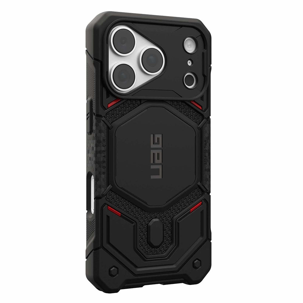 Husă UAG Monarch Pro MagSafe Kevlar Black pentru iPhone 18 Pro Max / 17 Pro Max — fotografie 4