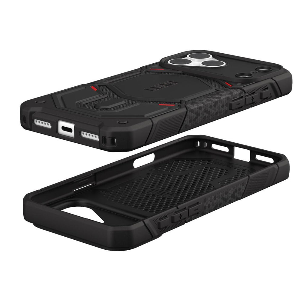 Husă UAG Monarch Pro MagSafe Kevlar Black pentru iPhone 18 Pro Max / 17 Pro Max — fotografie 7